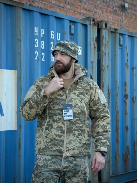 Тактична військова чоловіча зимова куртка Call Dragon Level 7 Піксель