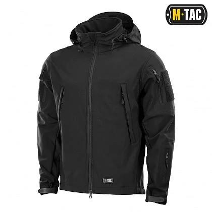 M-TAC КУРТКА SOFT SHELL Чорна - Зображення 9