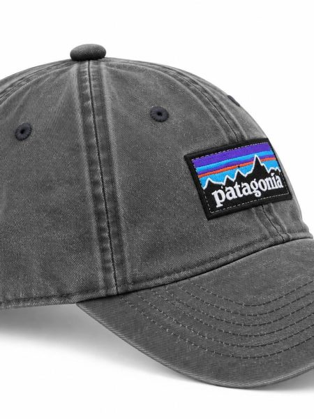 Бейсболка кепка Patagonia P-6 Logo, Grey (Сірий)