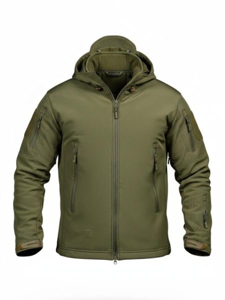 Демісезонна тактична куртка soft shell олива