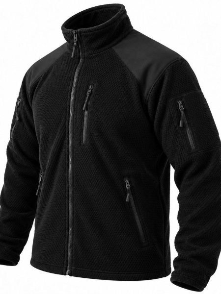 Флісова кофта тактична Black