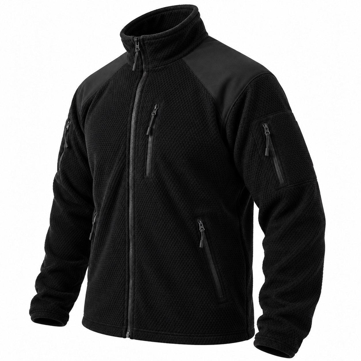 Флісова кофта тактична Black