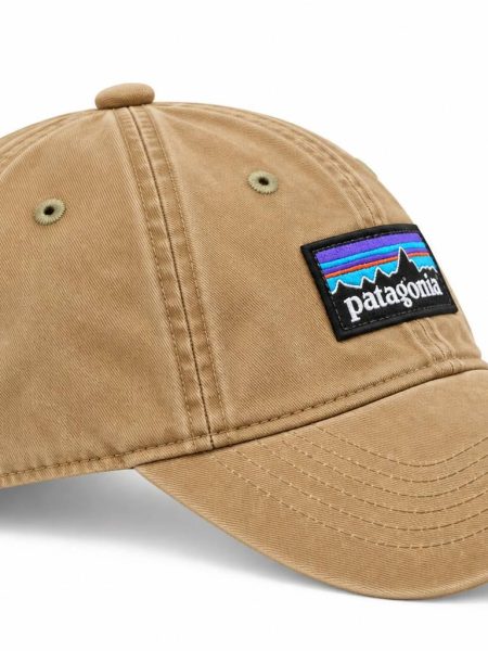 Бейсболка кепка Patagonia P-6 Logo, Desert (Пісочний)