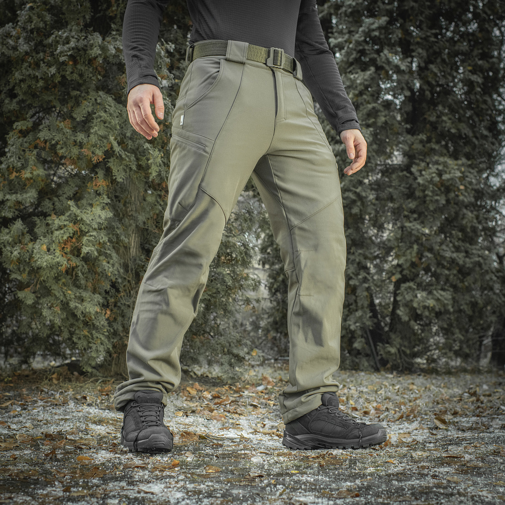 M-Tac штани Soft Shell Winter Olive - Зображення 5