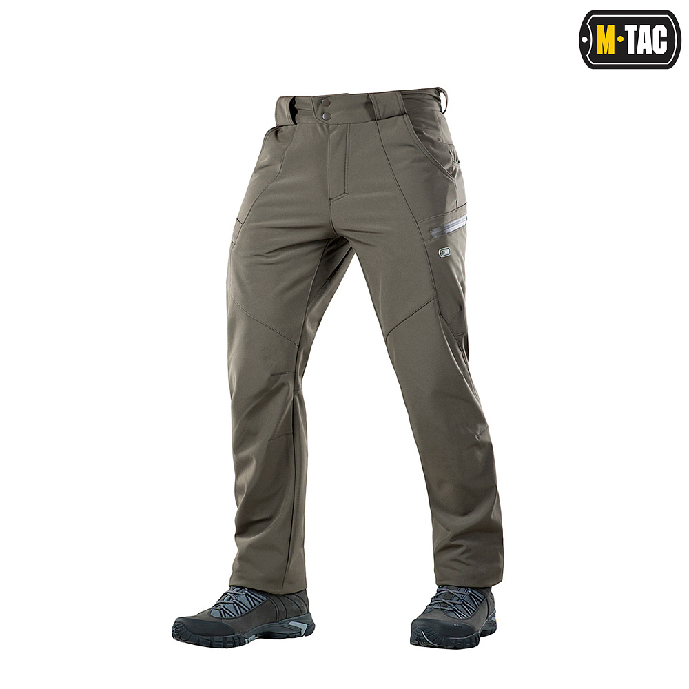 M-Tac штани Soft Shell Winter Olive